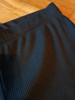 Photo Чорні штани у смужку